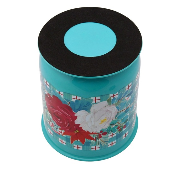 The Pioneer Woman Silicone & Wood Cooking Utensils& Crock Set Wishful Winter NEW - Picture 9 of 13